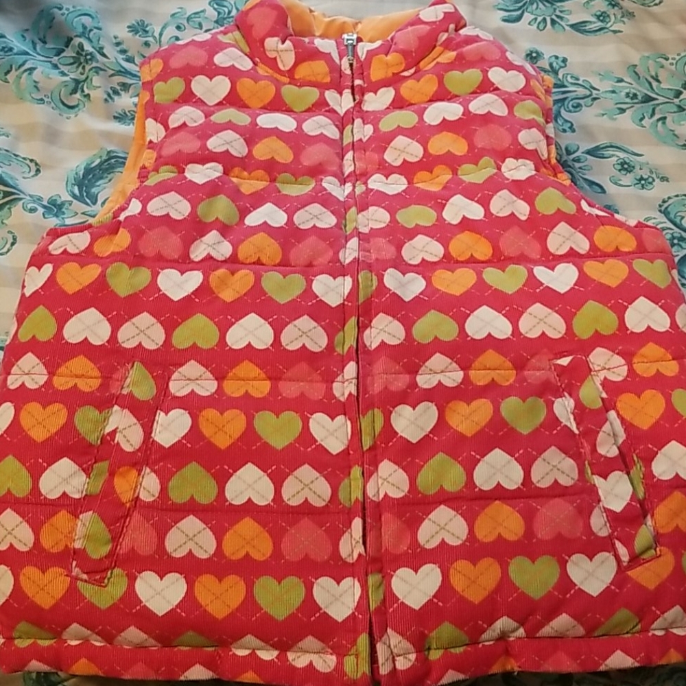 Girls 7/8 reversible vest
